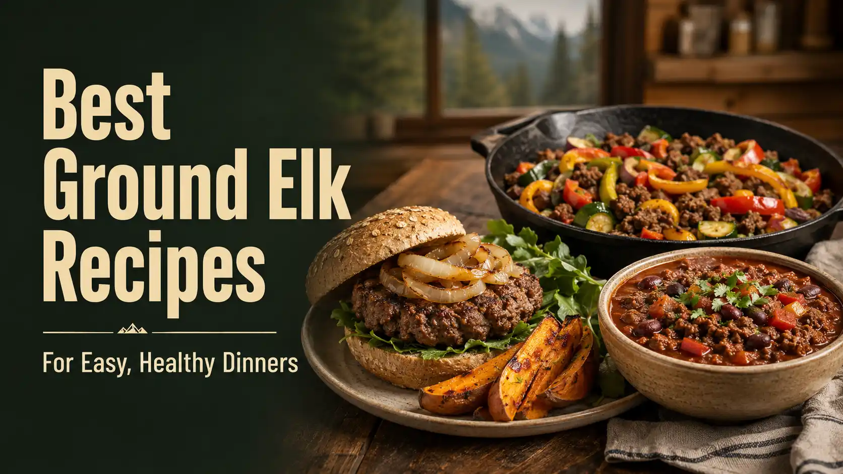 Best Ground Elk Recipes for Easy, Healthy Dinners
