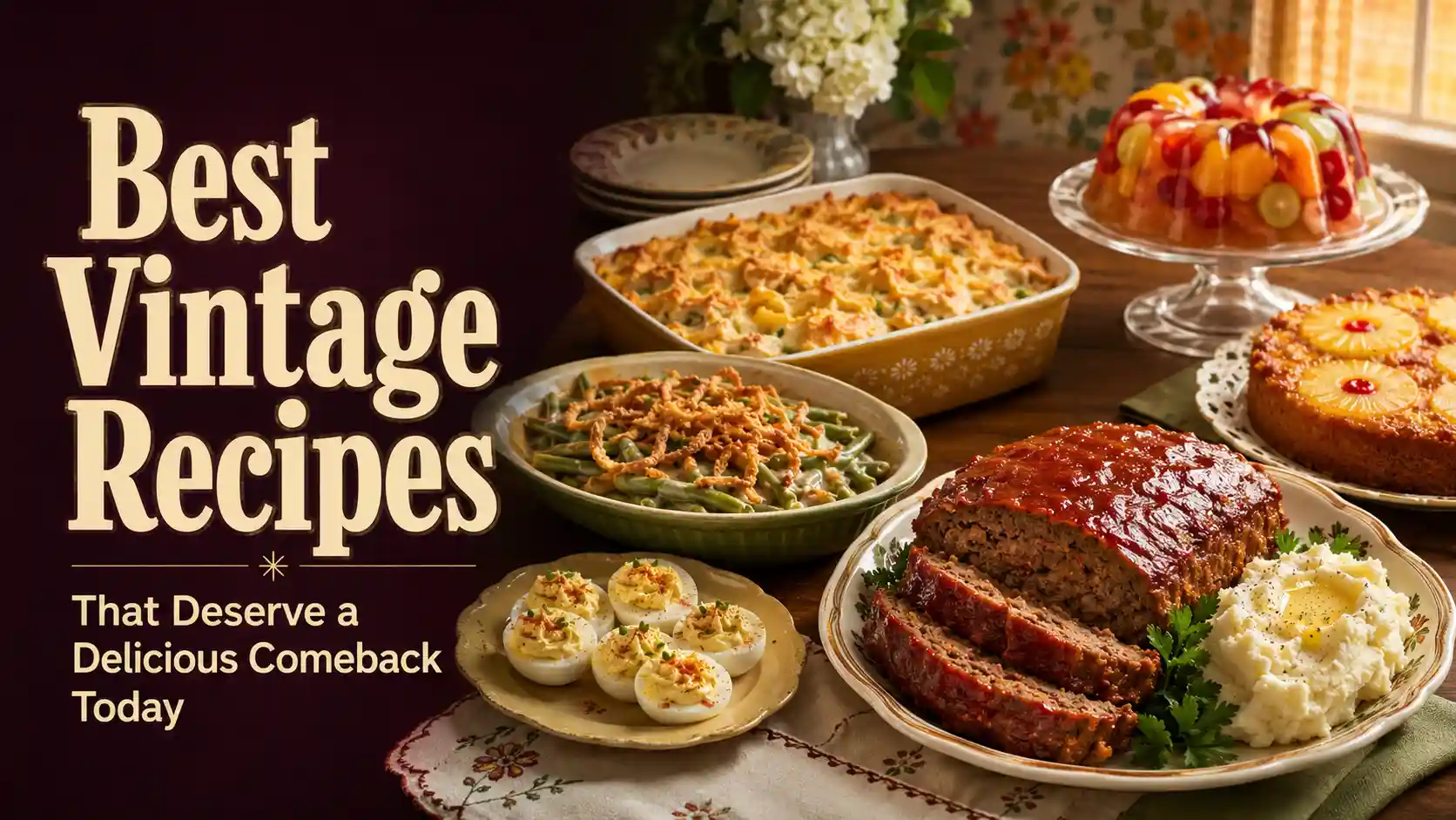Best Vintage Recipes That Deserve a Delicious Comeback Today