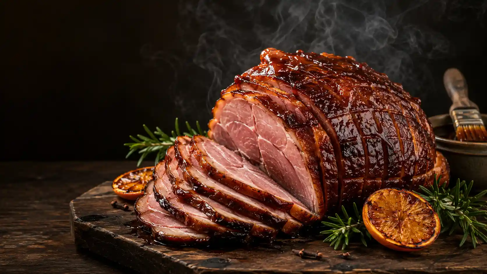 Double Smoked Ham: Juicy Smoker Ham with Sticky Glaze