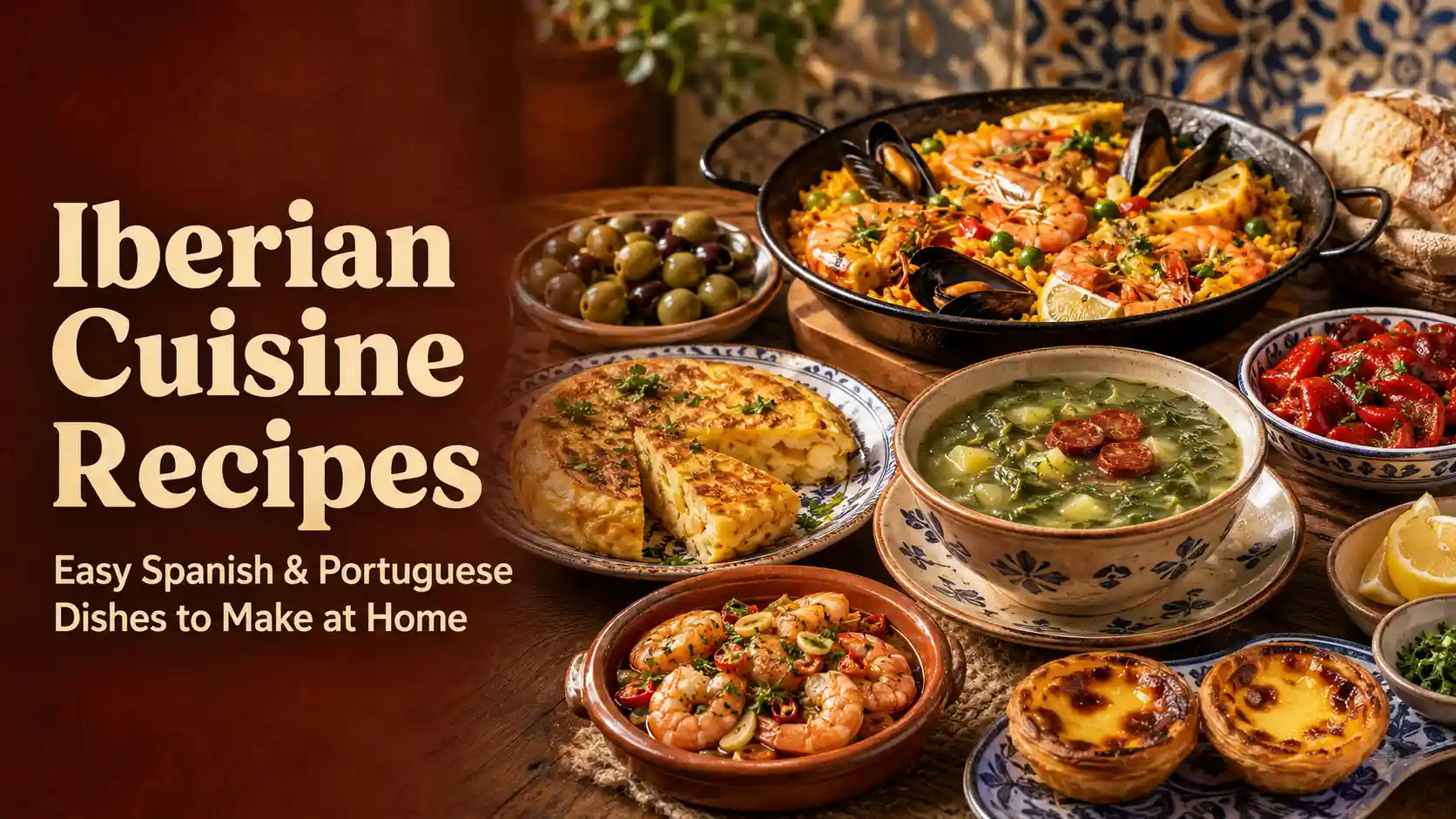 Iberian Cuisine Recipes: Easy Spanish and Portuguese Dishes to Make at Home