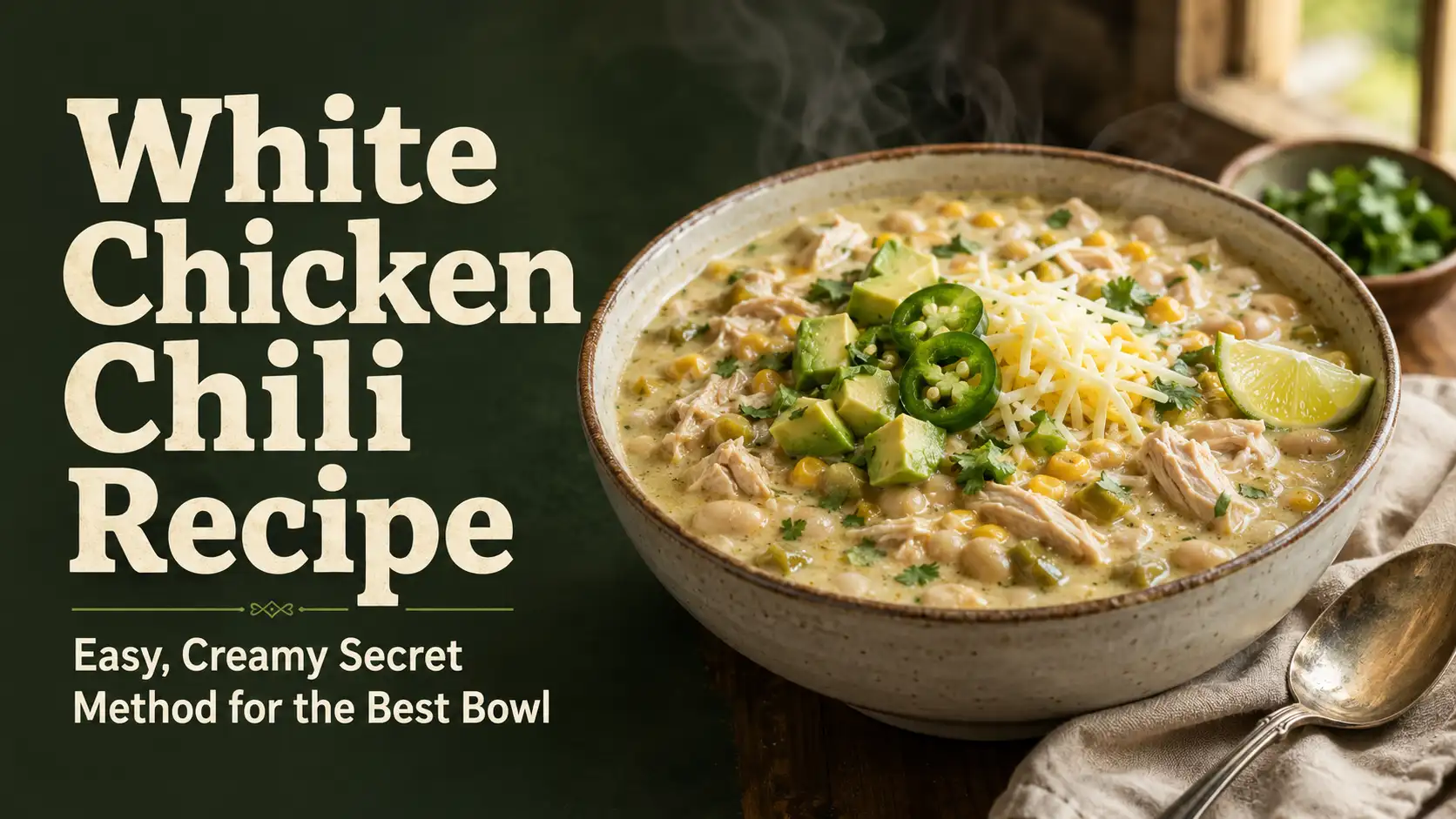 White Chicken Chili Recipe: Easy, Creamy Secret Method for the Best Bowl