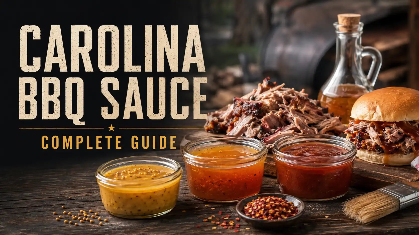 Carolina BBQ Sauce Guide: Vinegar, Mustard & Regional Styles