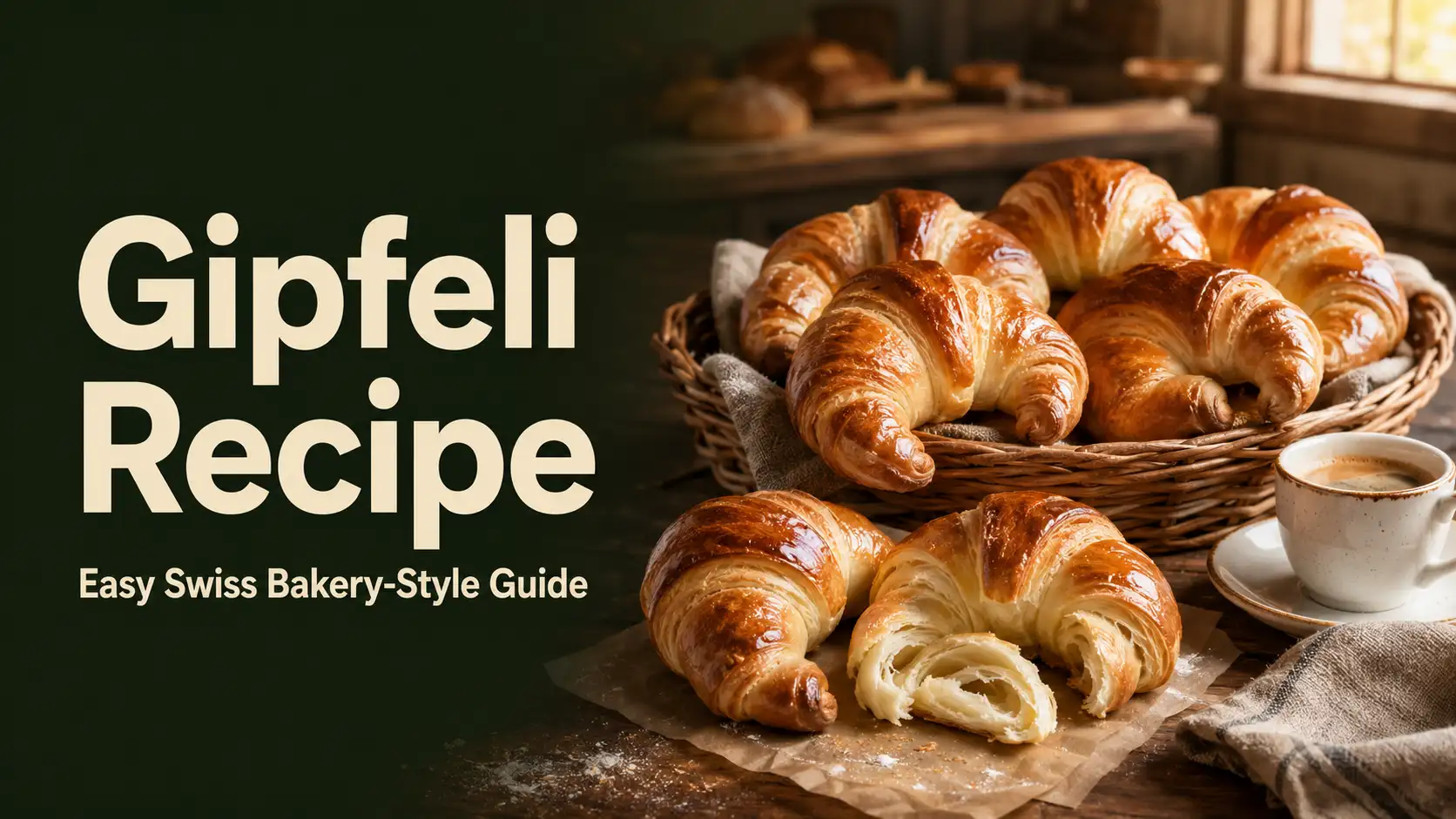 Gipfeli Recipe: Easy Swiss Bakery-Style Guide