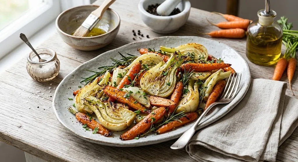 Roasted Fennel and Carrots Recipe: Easy, Crispy & Flavorful