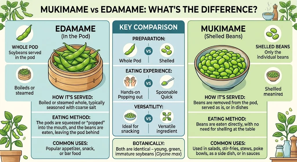 Mukimame vs Edamame: What’s the Difference?