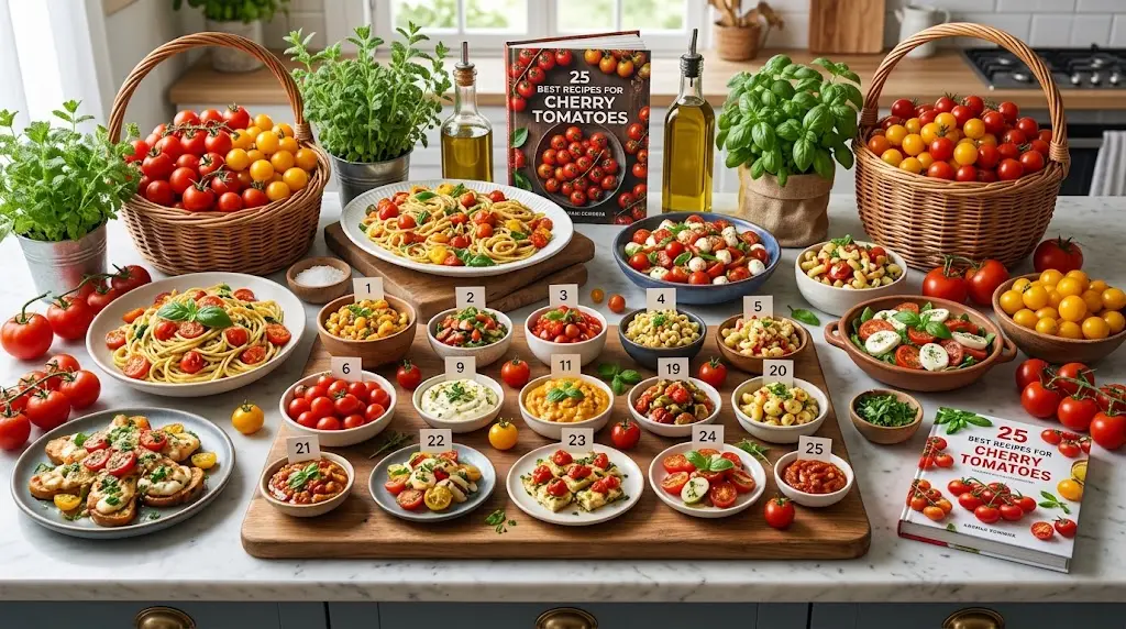 25 Best Recipes for Cherry Tomatoes: Easy Pasta, Salads, Dinners & More