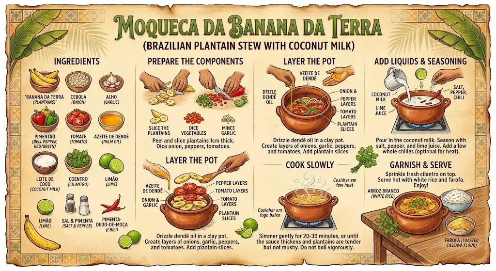 Moqueca da Banana da Terra: Brazilian Plantain Stew with Coconut Milk