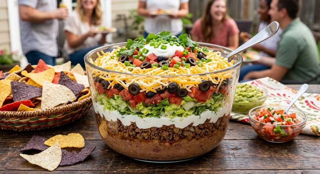 7 Layer Taco Salad Recipe: The Easy, Crowd-Pleasing Classic