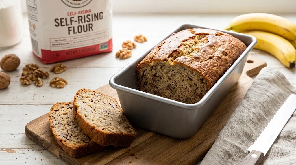 Banana Nut Bread With Self-Rising Flour