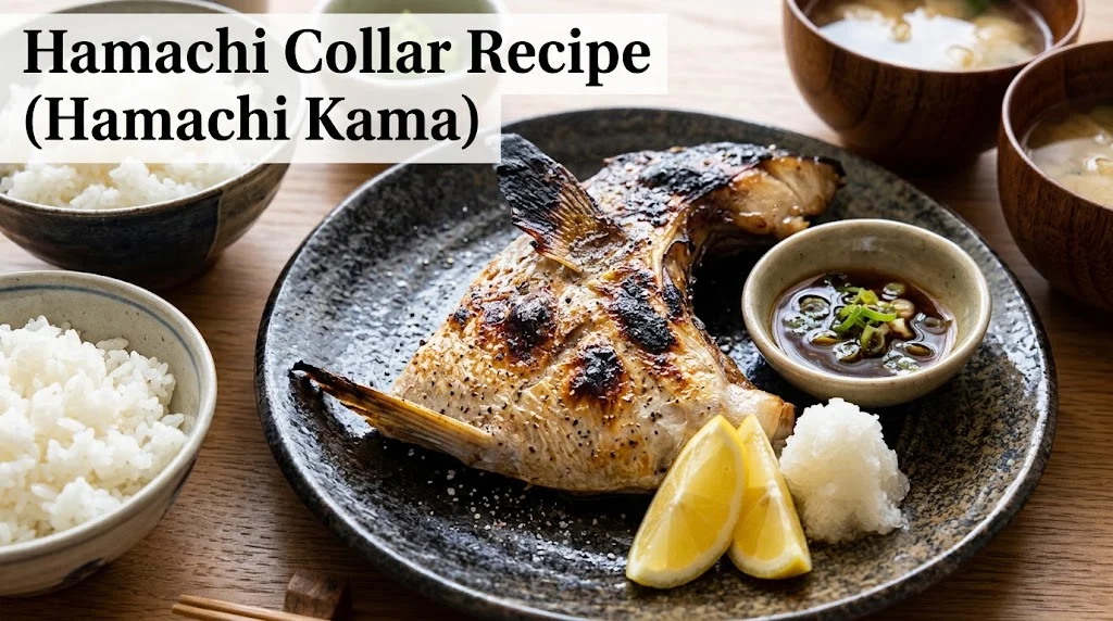 Hamachi Collar Recipe (Hamachi Kama)