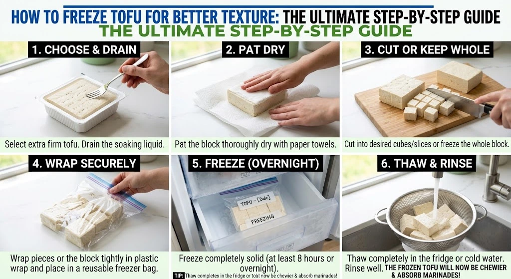 How to Freeze Tofu for Better Texture: The Ultimate Step-by-Step Guide