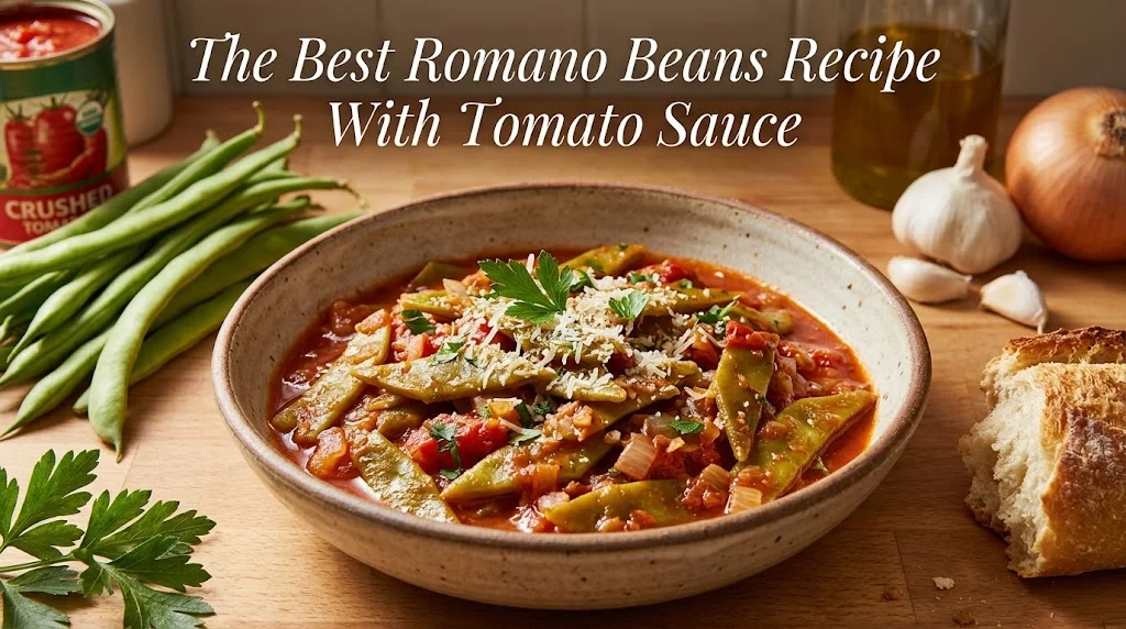 The Best Romano Beans Recipe With Tomato Sauce