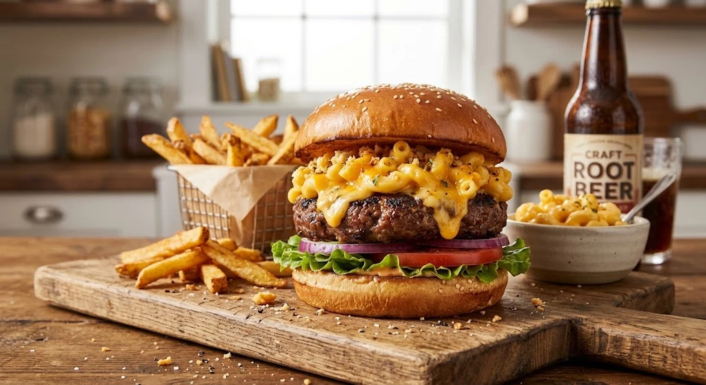 Mac and Cheese Burger Recipe