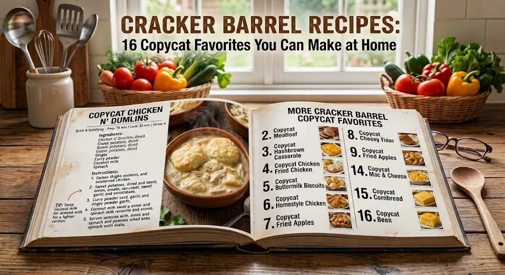 Cracker Barrel Recipes: 16 Copycat Favorites You Can Make at Home
