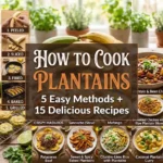How to Cook Plantains: 5 Easy Methods + 15 Delicious Recipes