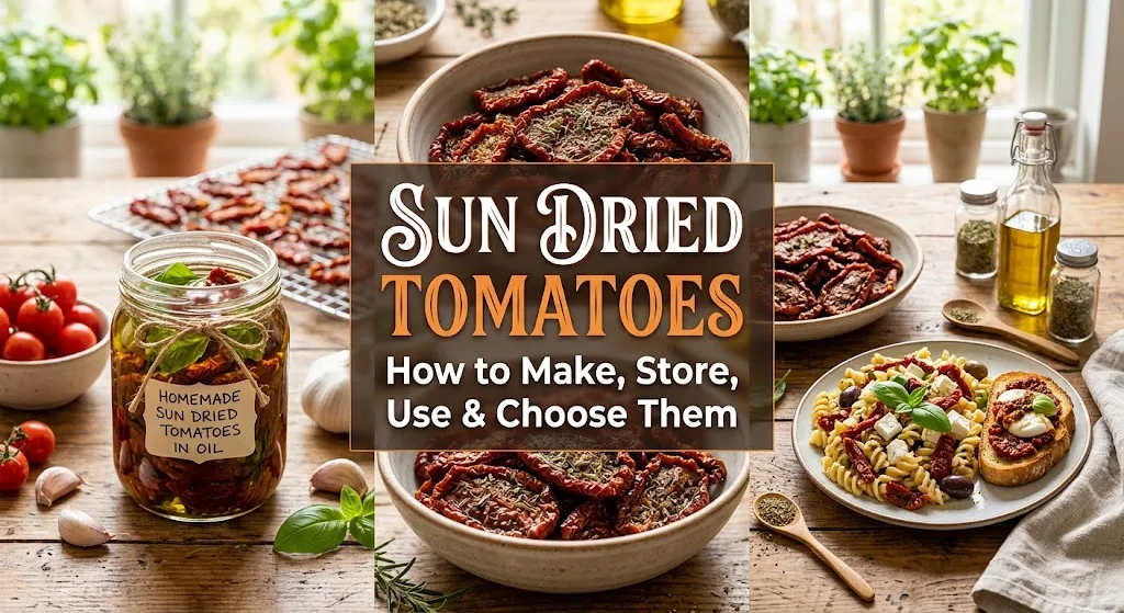 Sun Dried Tomatoes: How to Make, Store, Use & Choose Them