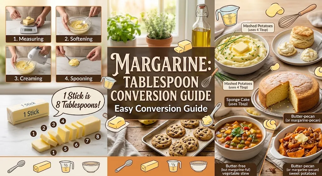 How Many Tablespoons Are in a Stick of Margarine? Easy Conversion Guide