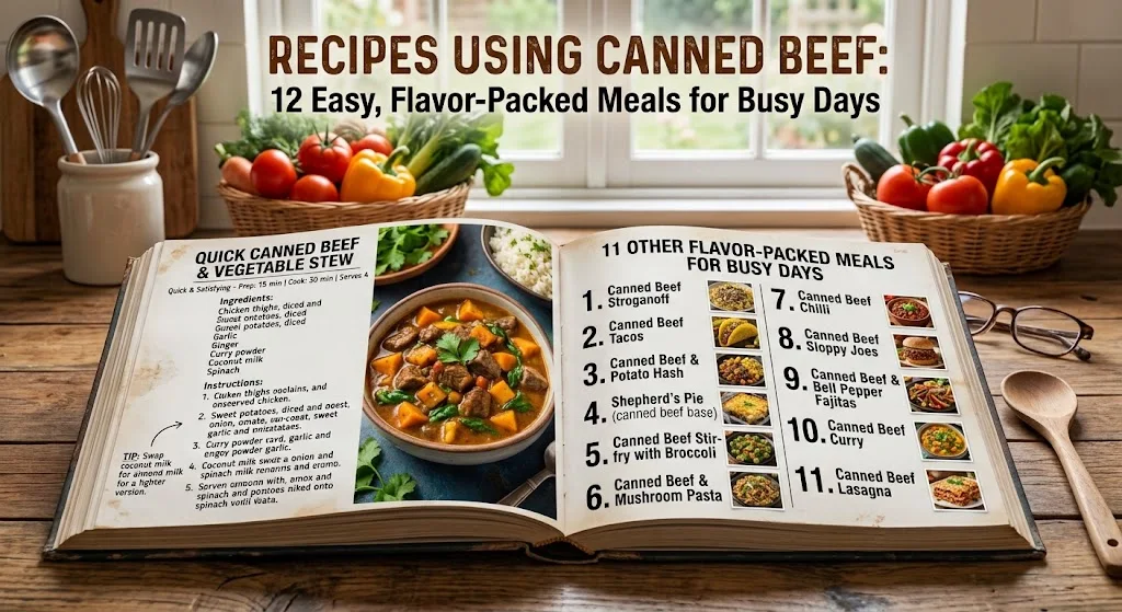 Recipes Using Canned Beef: 12 Easy, Flavor-Packed Meals for Busy Days