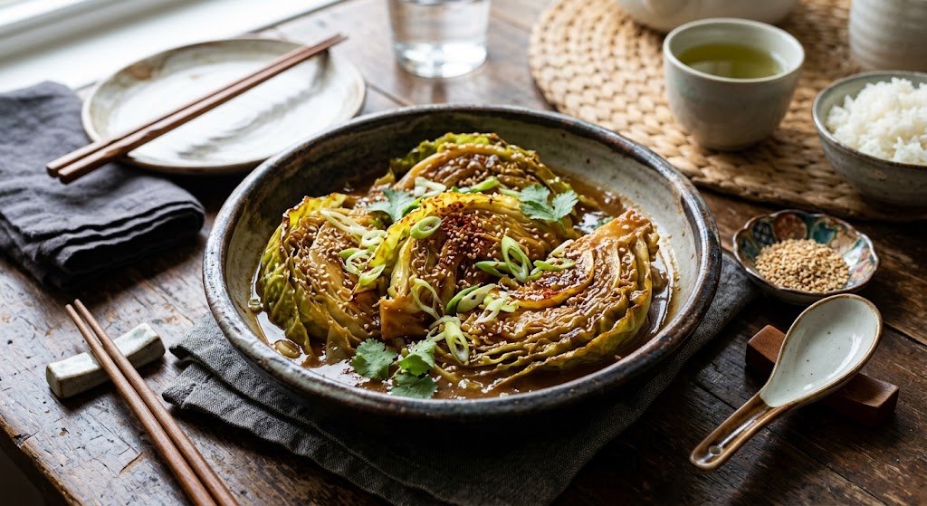The Best Braised Miso Cabbage Recipe You’ll Ever Make