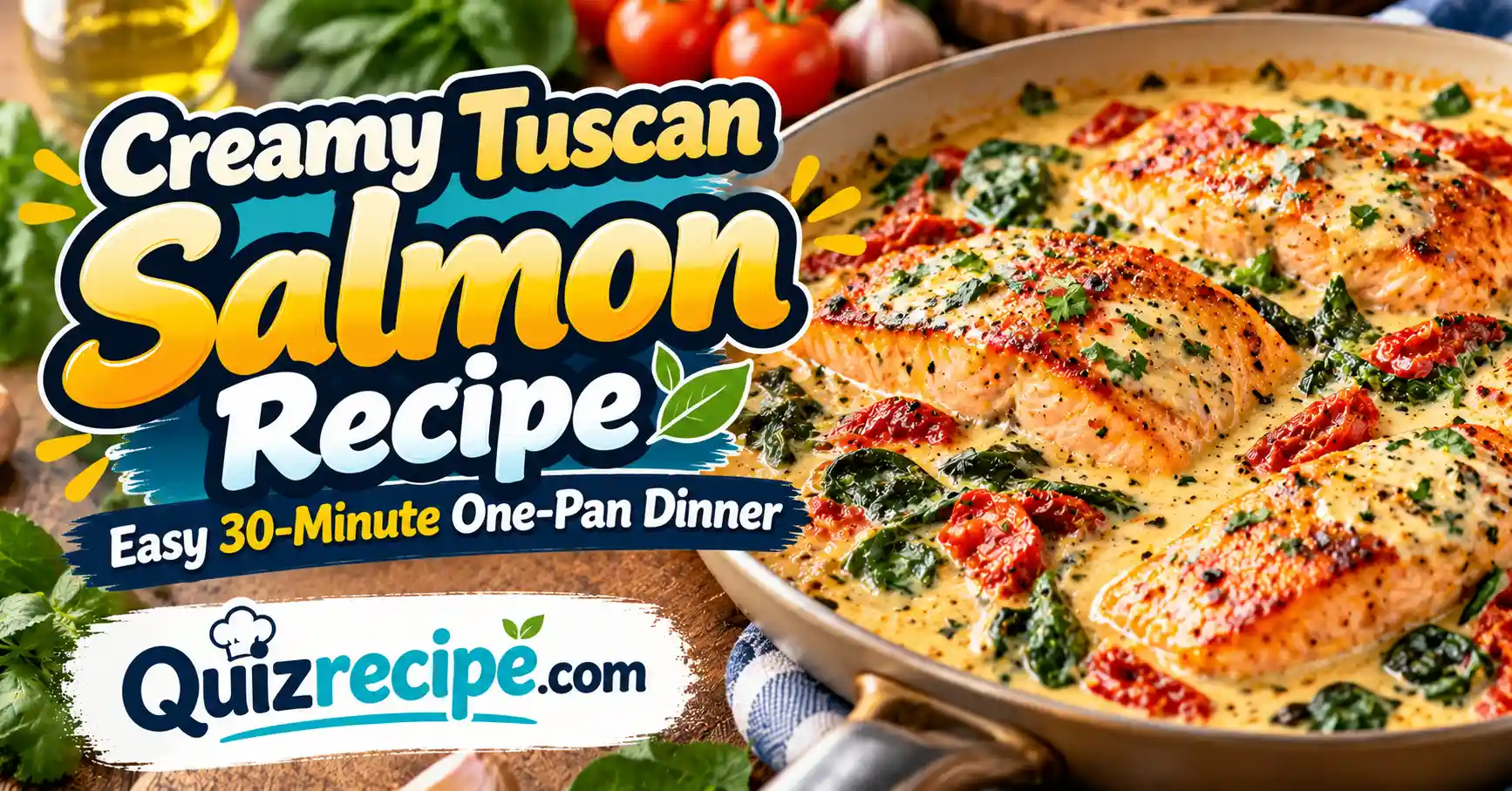 Creamy Tuscan Salmon Recipe: Easy 30-Minute One-Pan Dinner