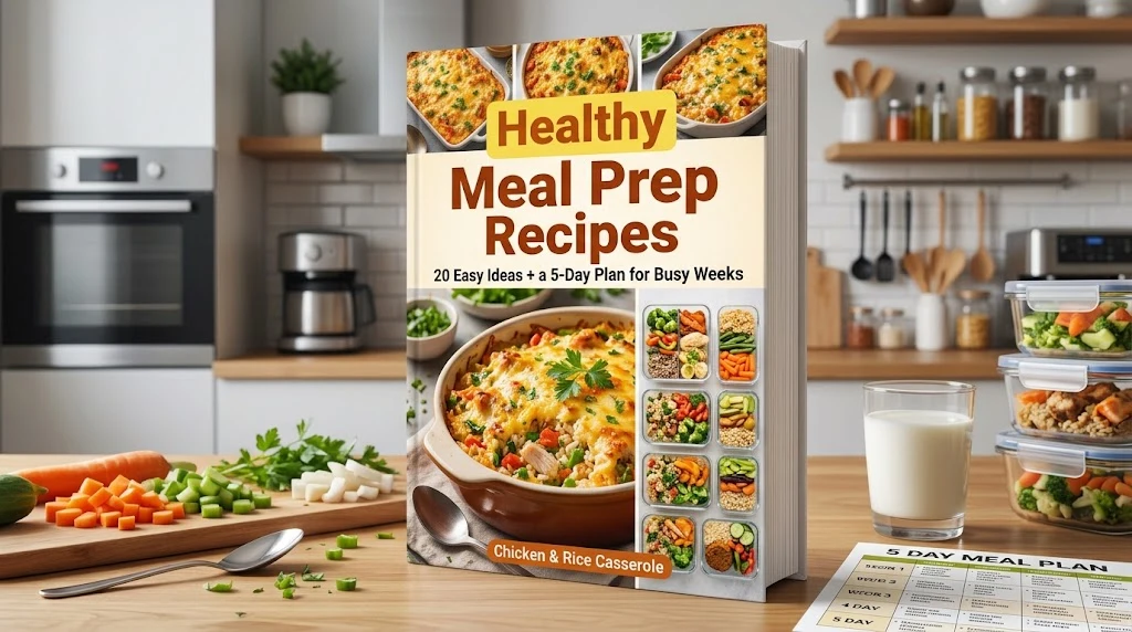 Healthy Meal Prep Recipes: 20 Easy Ideas + a 5-Day Plan for Busy Weeks