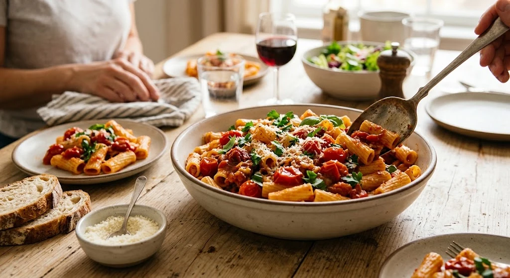 Easy Pasta Recipes: 30 Quick, Family-Friendly Dinners