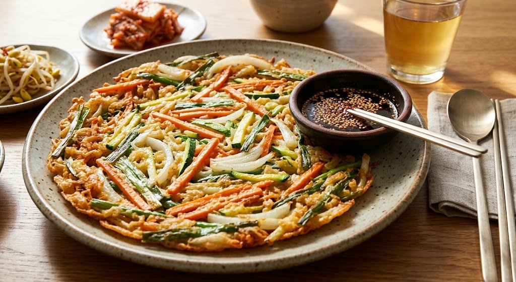 The Best Korean Vegetable Pancakes Yachaejeon Recipe