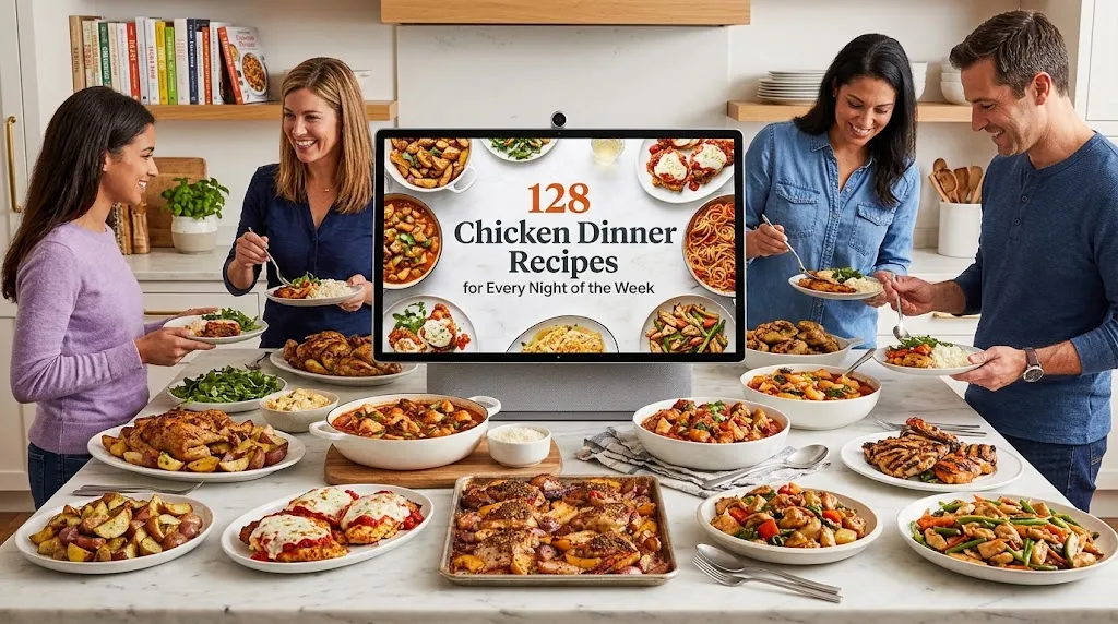 128 Chicken Dinner Recipes for Every Night of the Week